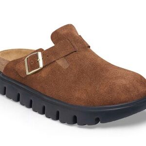 Birkenstock Women's Boston Chunky Suede Clog